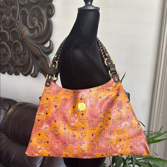 MCM Women's Orange and Pink Handbag MCM Fall/Winter 2009 Collection Preloved❣️ - Picture 2 of 16